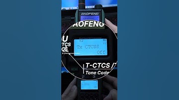 QUICK SETTING TONE CODE DUALBAND BAOFENG RADIO WITHOUT PROGRAMMING CABLE!#12 T-DCS #13 T-CTCS