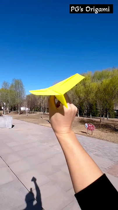 Amazing Farthest flying jet plane🤩✈️ , best boomerang plane , longest paper airplane #shorts #paper