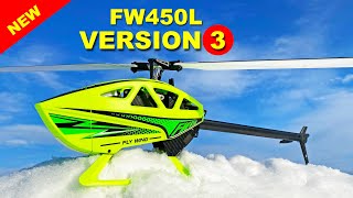 You're Gonna Love This LARGE RC Helicopter! Fly Wing FW450L V3