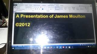 A Presentation Of James Moulton
