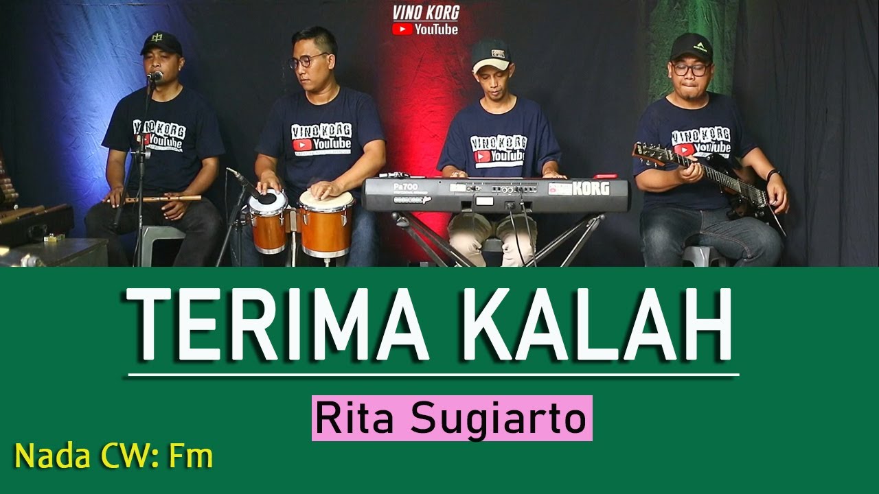 TERIMA KALAH - RITA SUGIARTO  ( Karaoke Nada Wanita )