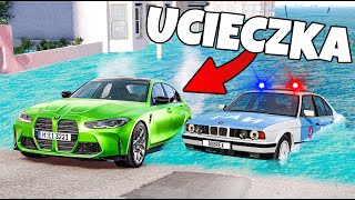 ❄️ RACE AND ESCAPE FROM FLOOD AND POLICE IN ONE!? | BeamNG Drive | screenshot 2