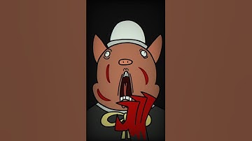 Put Your Finger Here! | The Three Little Pigs Analog Horror (ANIMATION) #animation  #analoghorror