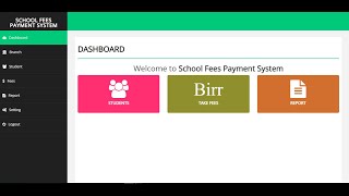 Student Fees Payment Management System