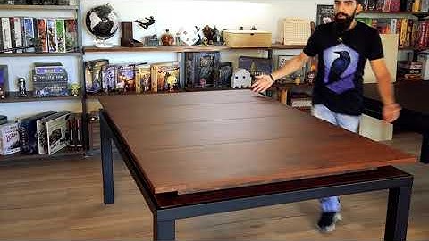 The Sunnygeeks Gaming Table - How the Game Cellar works without the drawers