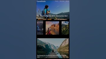 create an travel websites