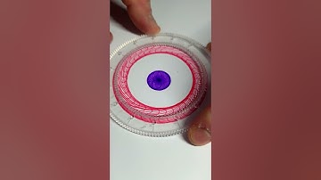 Two Spirographs, Infinite Patterns! 🔥#art #satisfying