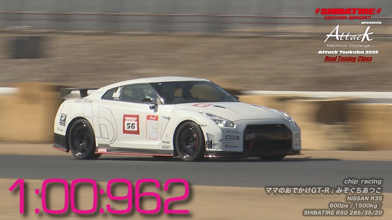 Shibatire presents Attack Tsukuba 2025：ママのおでかけGT-R/みぞ