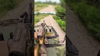 M240 Machine Gun Mounted on Jeep – Pure Firepower! #shorts  #military