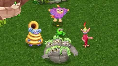 Candelavra, Furcorn, Quarrister, Sooza, and Tweedle Quintet - My Singing Monsters Dawn of Fire