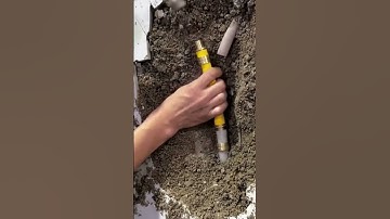 Floor heating pipe rupture repair process- Good tools and machinery make work easy