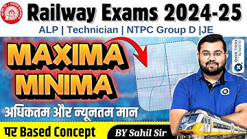 Sahil Express for All Railway Exams 2024-25 | Maxima/Minima Concept |Railway Maths by Sahil sir