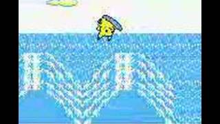 Pokemon Yellow: Surfing Pikachu Beach mini game 7599 pts TAS screenshot 1