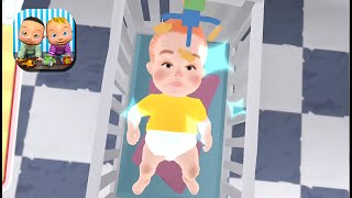 Twin Newborn Baby Care 3D Game (Early Access) - Baby Changes the Clothes - Gameplay Walkthrough screenshot 2