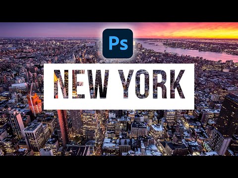 Photoshop 2022: Transparent Text Tutorial