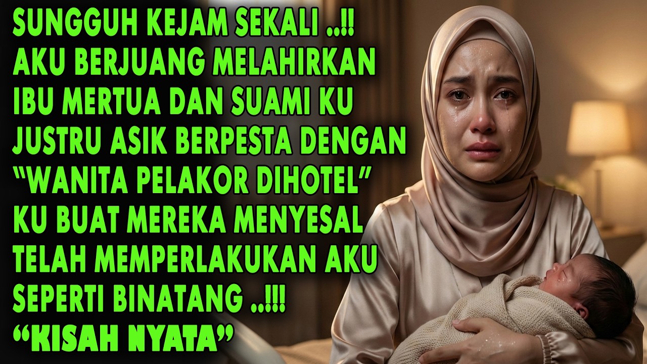 VIRAL !! IBU MERTUA DAN SUAMI ASIK PESTA DENGAN UANG KU SAAT KU MELAHIRKAN DIRUMAH SAKIT