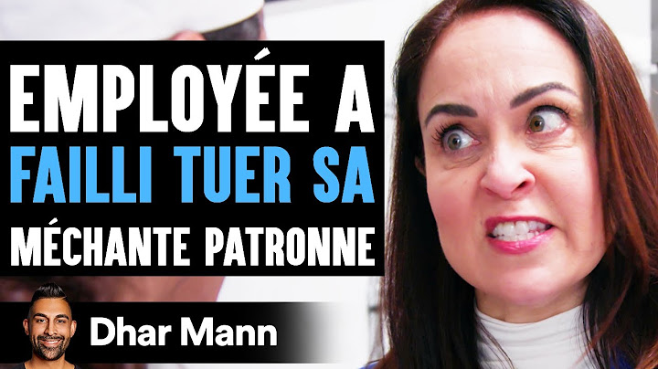 Employée A FAILLI TUER SA Méchante Patronne | Dhar Mann