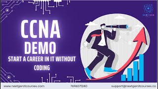 FREE CCNA Demo Session 2025 | Live Demo by Expert Trainer | NextGen IT Courses