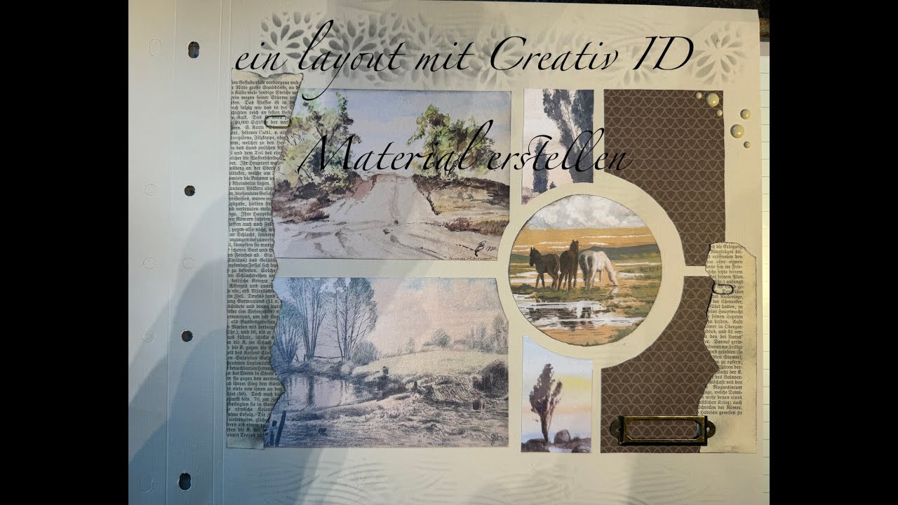 Ein Layout erstellen mit den tollen Sachen von #Creative ID - YouTube