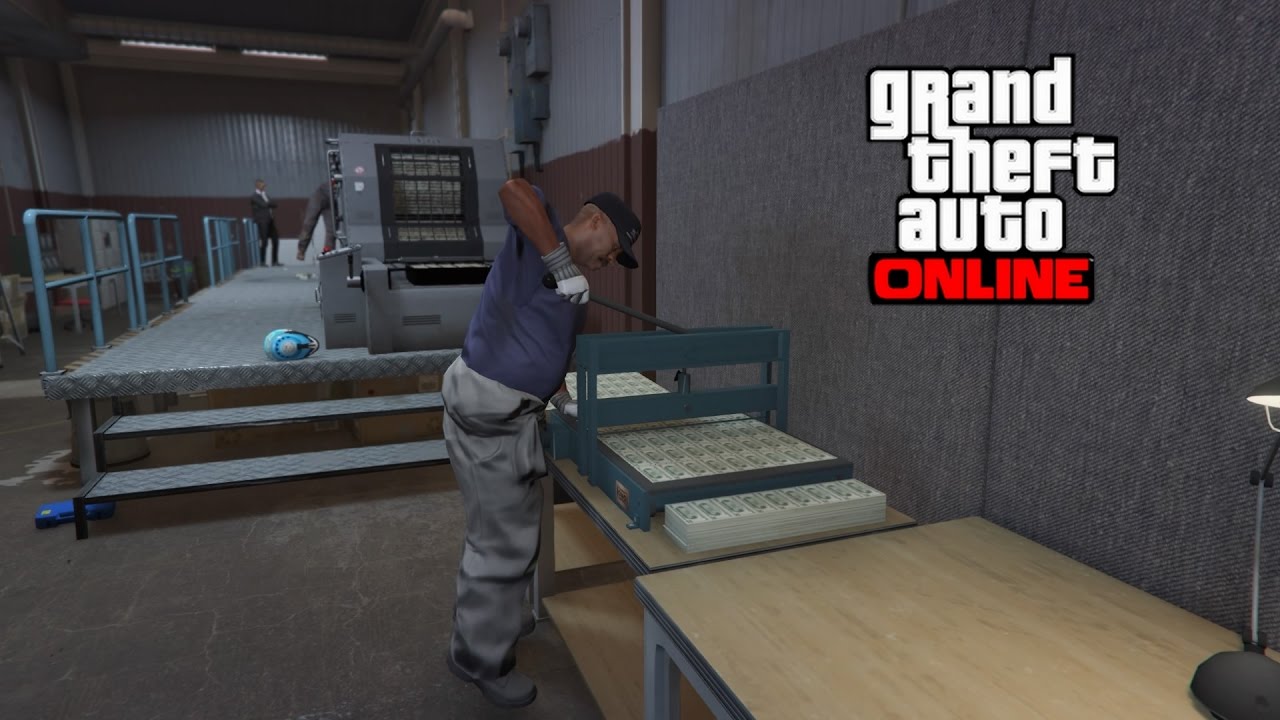 ON FABRIQUE DES FAUX BILLETS GTA 5 ONLINE - YouTube
