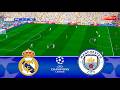 Real Madrid Vs Man City UEFA Champions League 2025 26 Full Match All Goals Pes 21 Gameplay