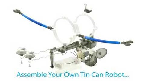 Robot Tin Can Robot Green Science 4M | Mumuchu