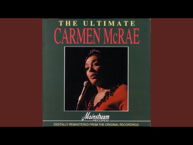 Carmen McRae - Foolin' Myself