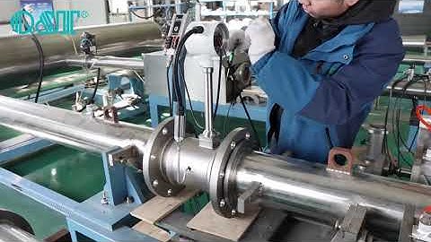 Vortex flowmeter production process