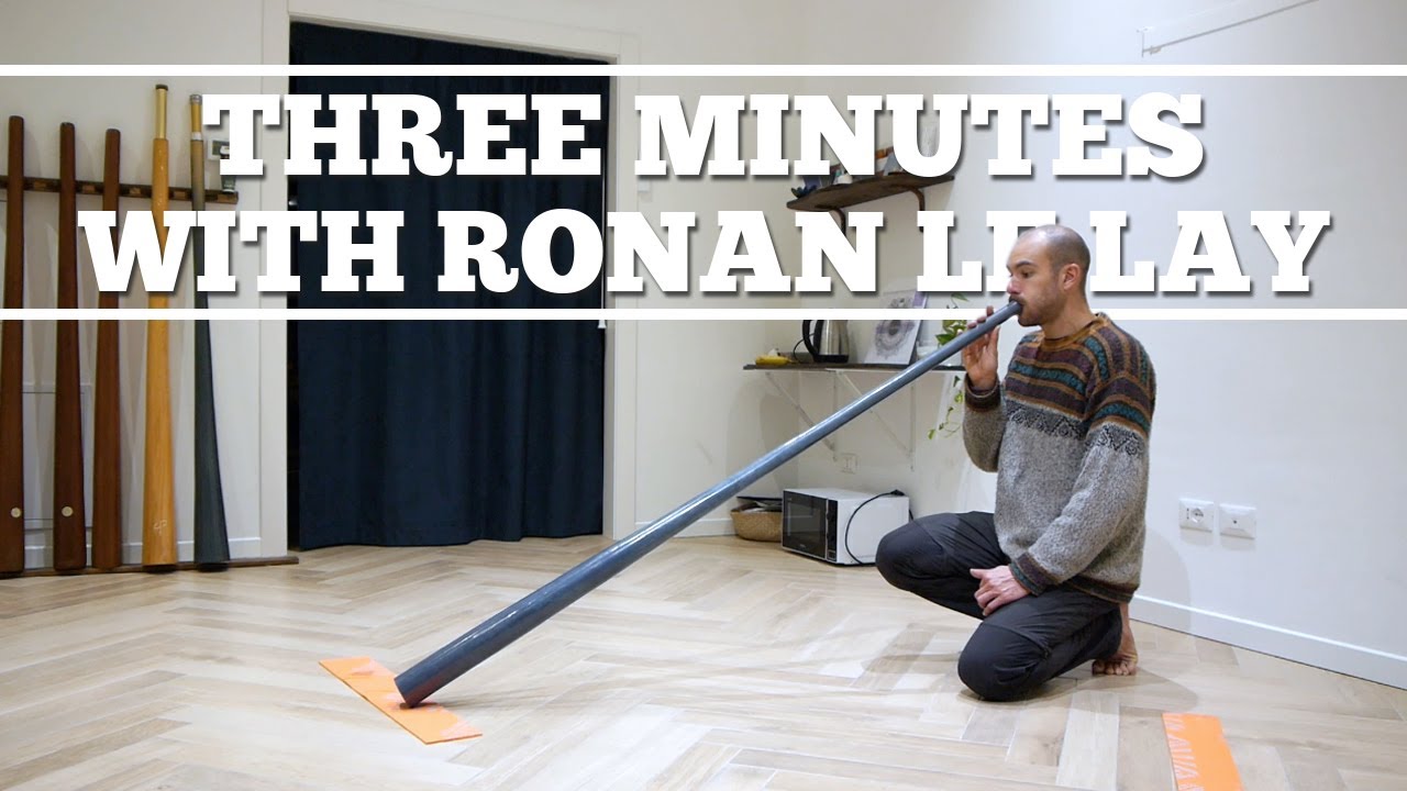 Three minutes with Ronan Le Lay  - Didgeridoo & Moroccan flute