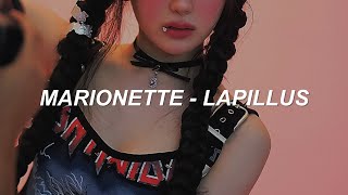 LAPILLUS (라필루스) 'MARIONETTE' Easy Lyrics