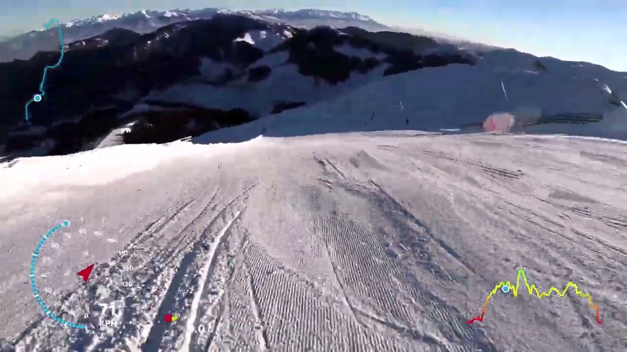 Chopok  Fresh Track - Downhill trasa 1B - 11A - 5 110km/h