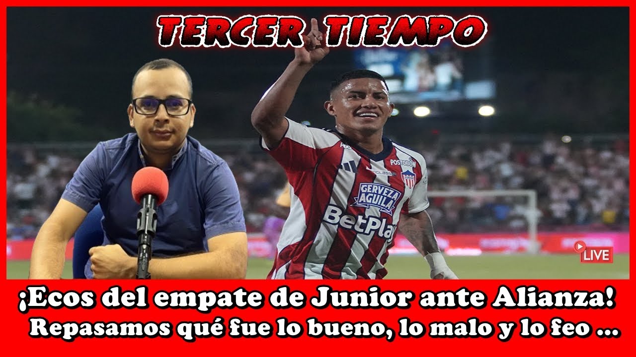 EN VIVO: TERCER TIEMPO-   JUNIOR NO CONVENCE.