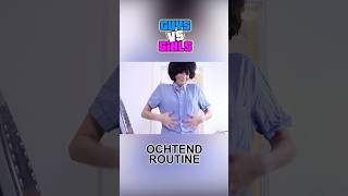 De Ochtend Routine Van Jongens Vs Meisjes. Wie Doet Het Beter?