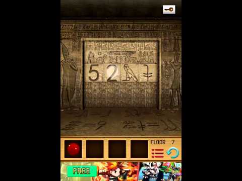100 Floors: World Tour Level 7 Egypt Walkthrough