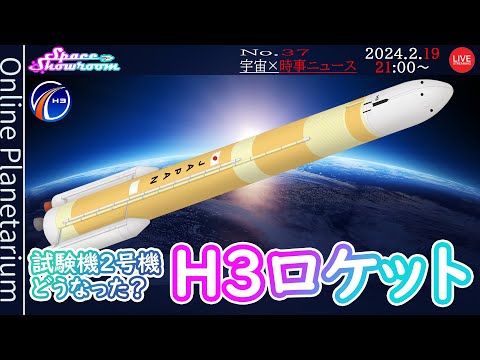 【SpaceShowroom】#37 ・#JAXA #H3ロケット試験機2号機 打上げ振り返り！