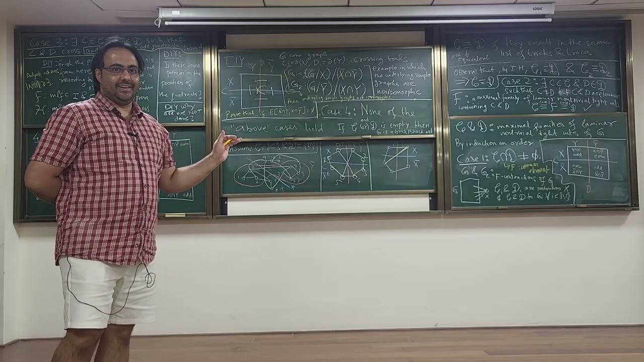 Matching Theory Lecture-7 Part-II: Lovász's Unique Tight Cut Decomposition Theorem (proof continued)