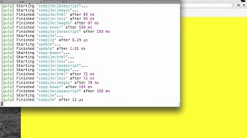Get Started with gulp