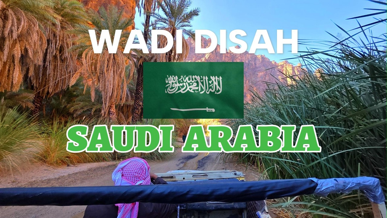 Saudi Arabia’s Hidden Gem: Wadi Disah 🇸🇦✨