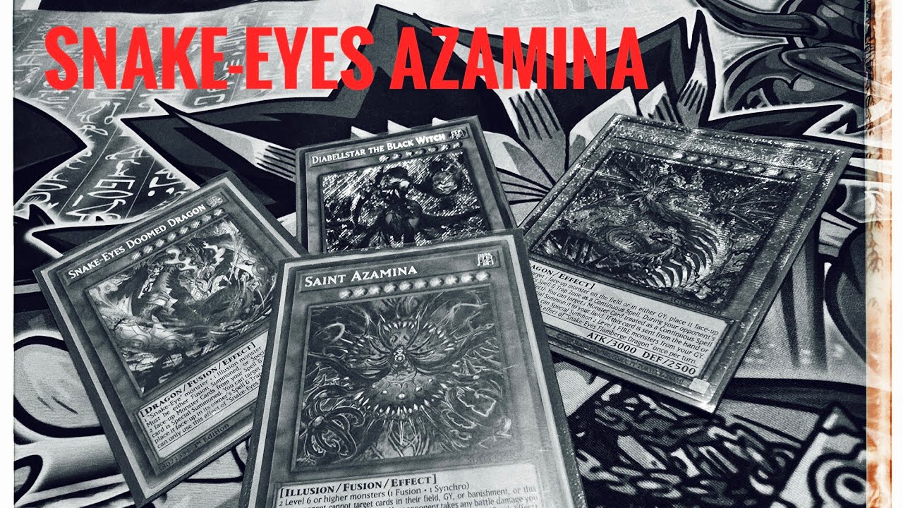 Yu-Gi-Oh Snake-Eye Azamina deck February 2025 - YouTube
