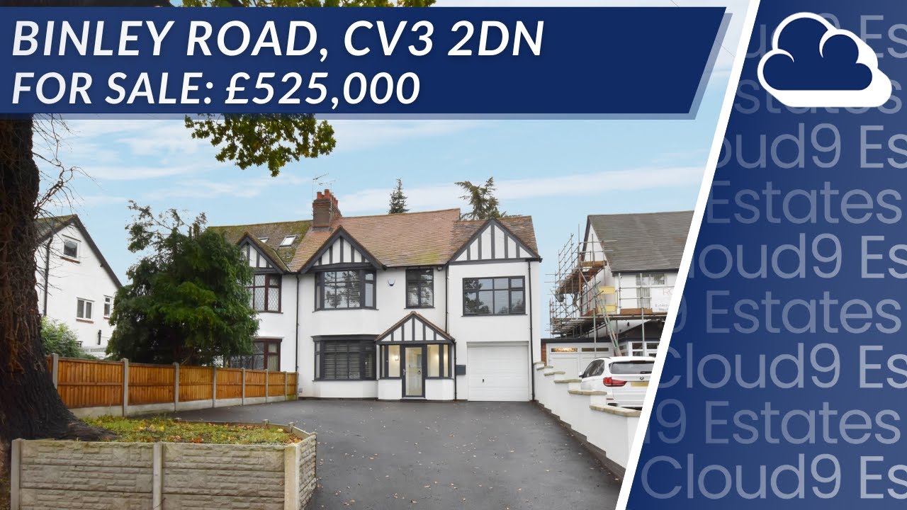 Virtual Tour Binley Road Coventry CV3 4 Bedroom House For Sale