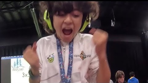 7.86 Official 3x3 Average (Crazy PR) 