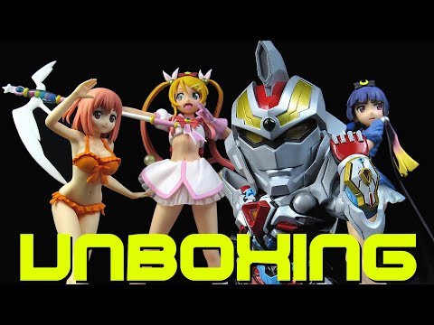 X Plus SSSS Gridman Deforeal Ric, Beach Queen Chiho, SEGA Oreimo Magical Girl Figure Unboxing