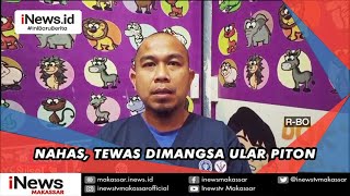Seorang Ibu Rumah Tangga Tewas Ditelan Ular Piton