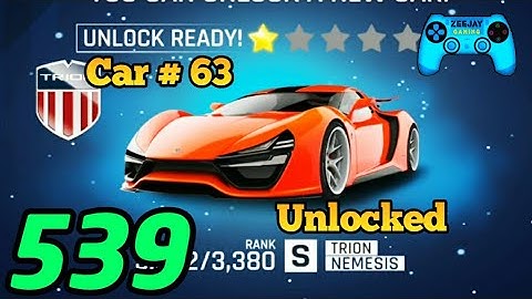Asphalt 9 | Tron Nemesis Class S Car Unlocked | My Free Car Number 63 | Welcome To The Garage