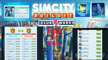 SimCity BuildIt - How to be good at club wars