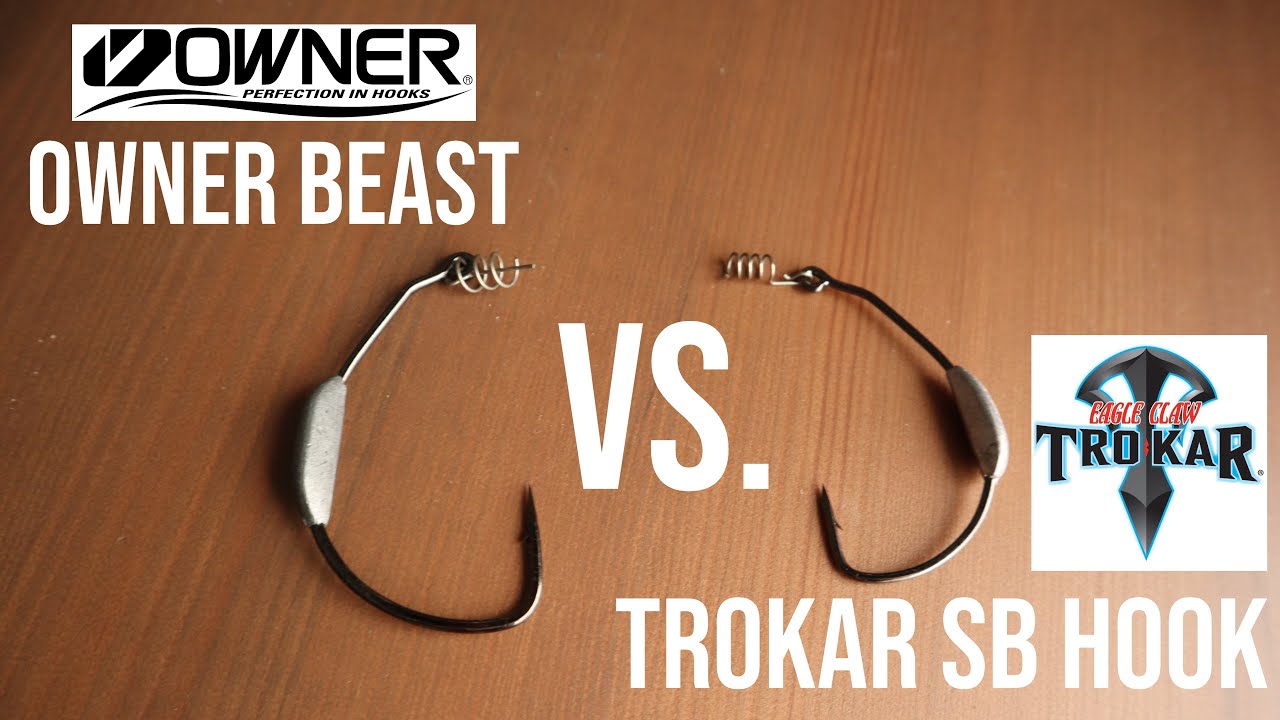 TACKLE EXPERIMENT - Trokar SB Hook vs. Owner Beast Hook 