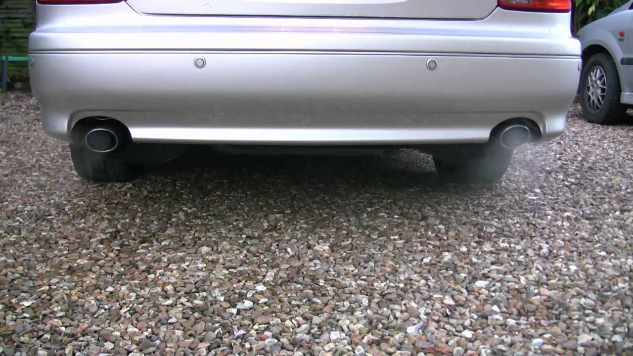 Lexus GS430 stock exhaust and performance exhaust YouTube