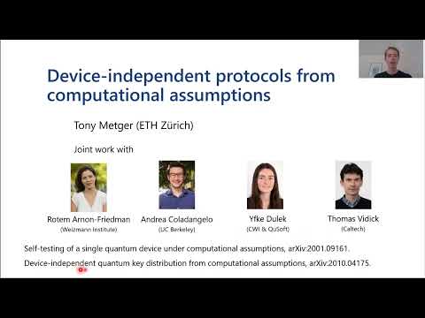 QCrypt 2021: Device-independent