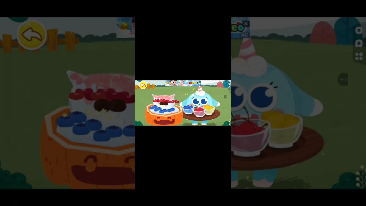 Eu não consegui eu continuar o vídeo senão meu irmão ia chorar para caramba