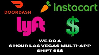 Six Hour Multi-App Shift Las Vegas-Did We Make Any Money?? Vegas Gig Life Vlog Ep. 26 #multiapp by The Delivery Wiz 76 views 1 month ago 20 minutes